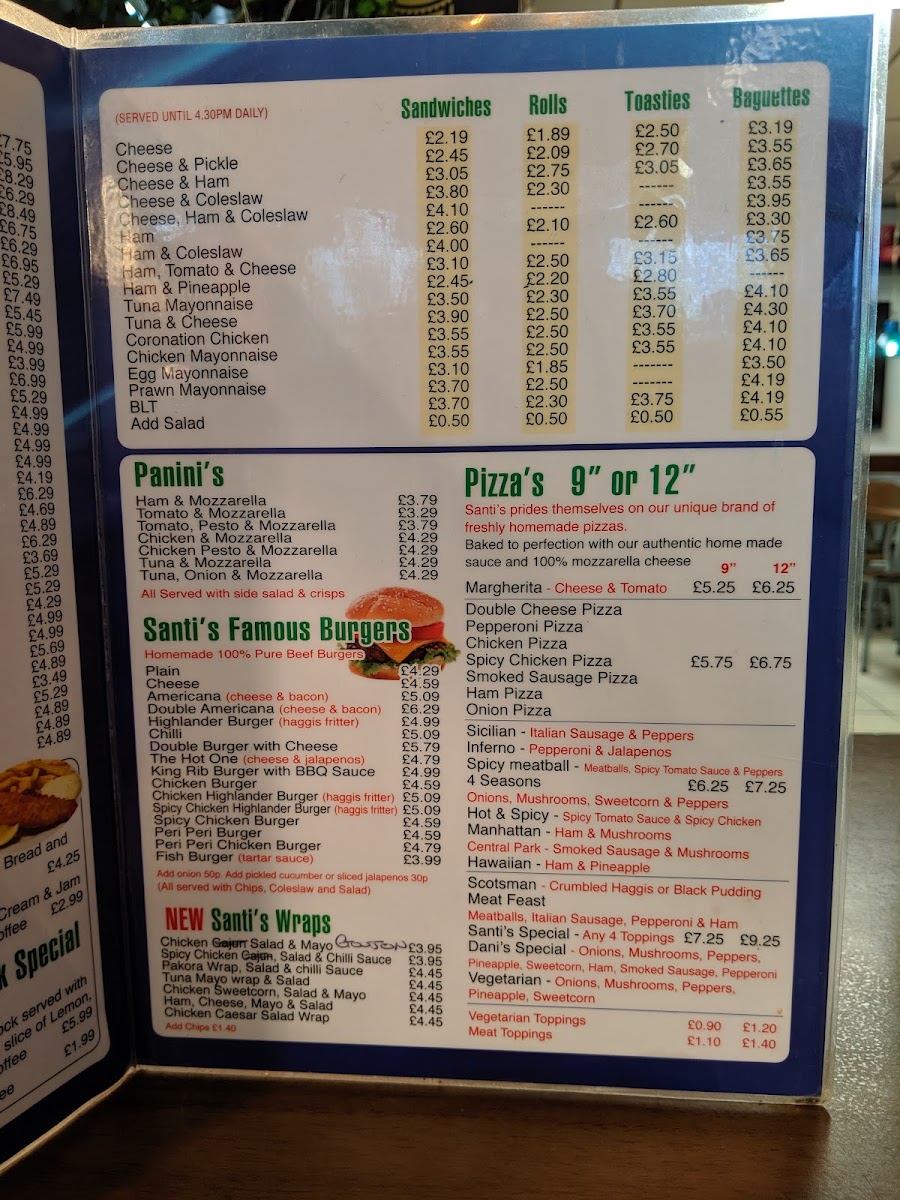 Menu - Danis Diner photo 2